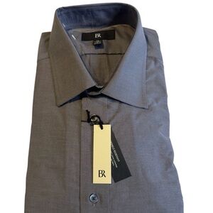 Banana Republic Men's Charcoal Dress Shirt